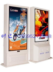 陽泉廣告垃圾箱與LED燈箱制作詳解